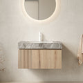 Light Gray bathroom vanity — product view