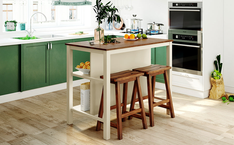 Walnut dining set — product view