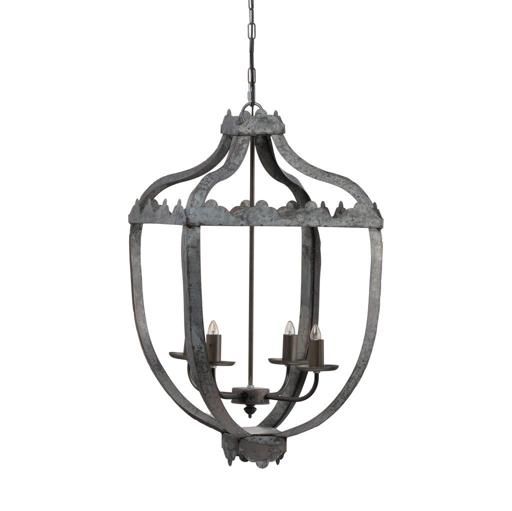 Gray chandelier — product view