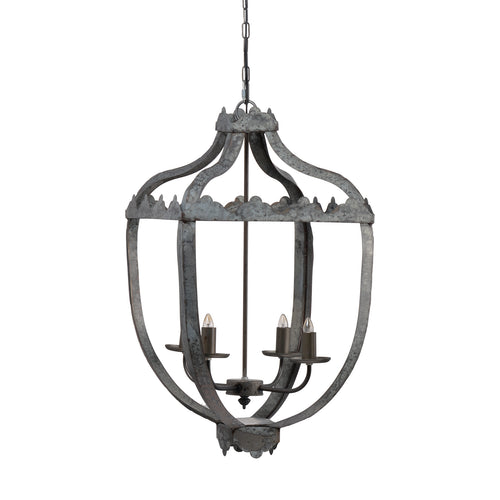 Gray chandelier — product view