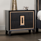 Espresso nightstand — product view