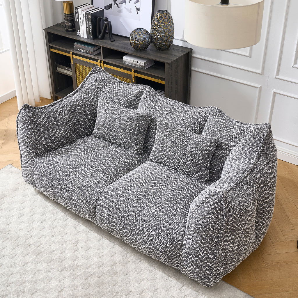 Olive Green accent chair — detail view