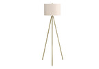 Ivory floor lamp — front view