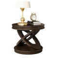Espresso side table — product view