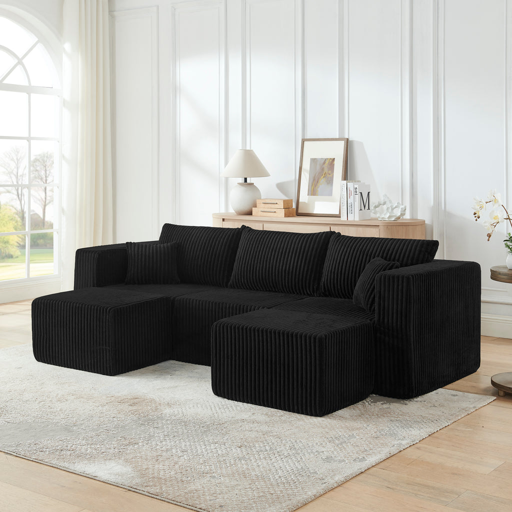 Black sofa — product view