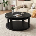 Black coffee table — product view