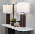 Brown table lamp — product view