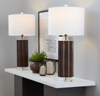 Brown table lamp — product view