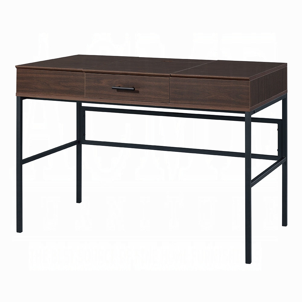 Oak writing desk — front view