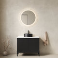 Black White bathroom vanity — product view
