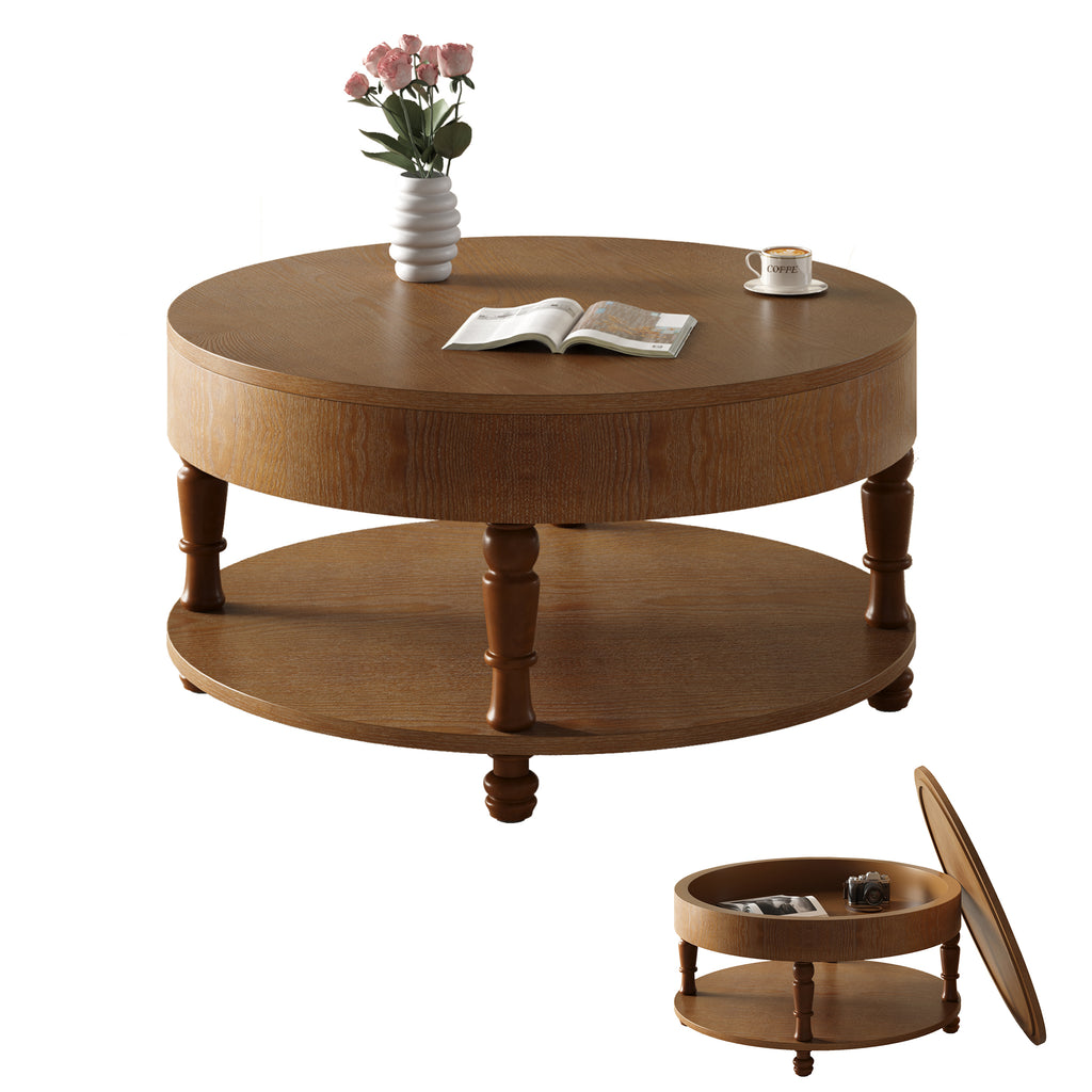 Walnut Brown coffee table — product view