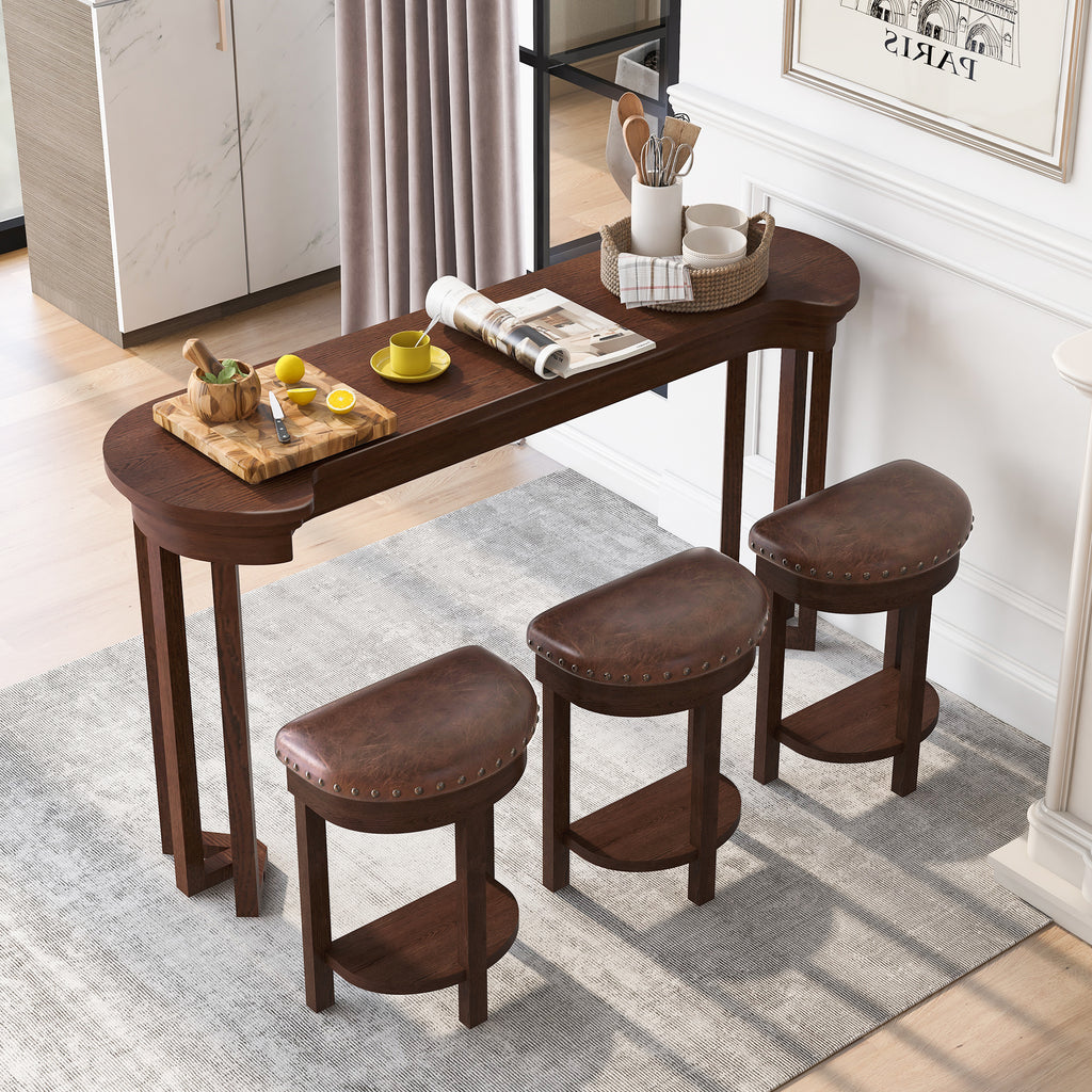Cherry dining set — product view