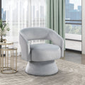 Gray accent chair — product view