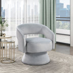 Gray accent chair — product view
