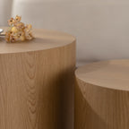 Walnut coffee table — alternate angle
