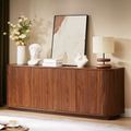 Walnut storage cabinet — product view
