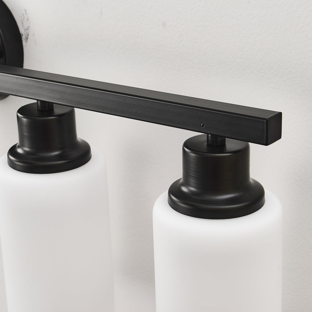 Matte Black wall light — product view