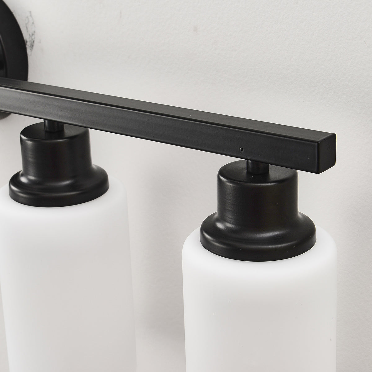 Matte Black wall light — product view