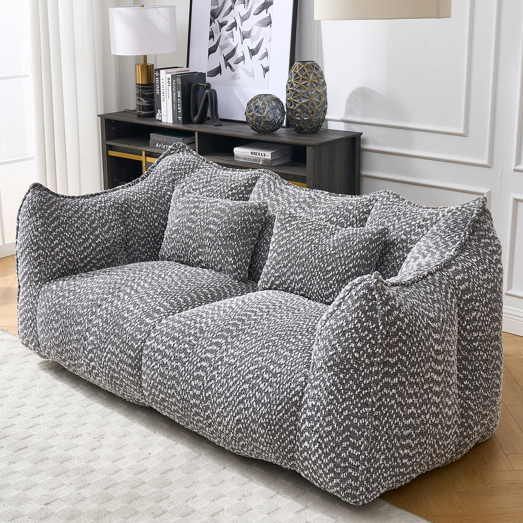 Olive Green accent chair — side view