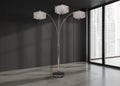 Silver table lamp — product view