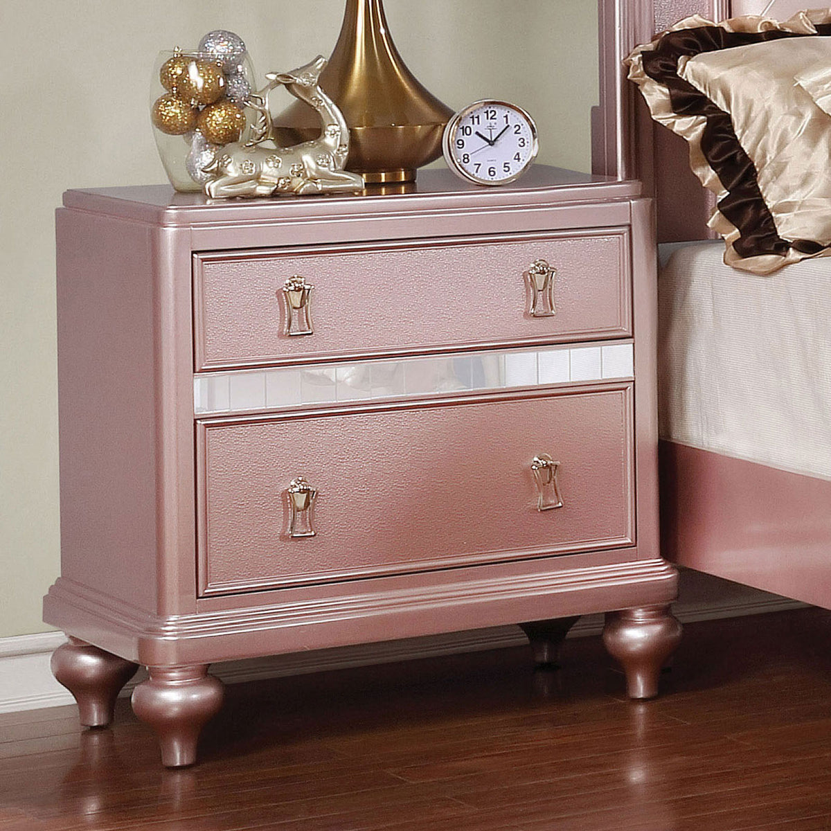 Rose Gold nightstand — product view