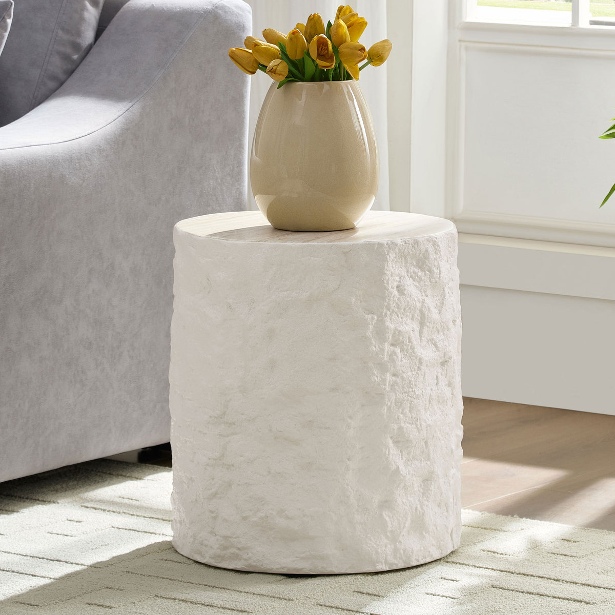 Beige coffee table — product view