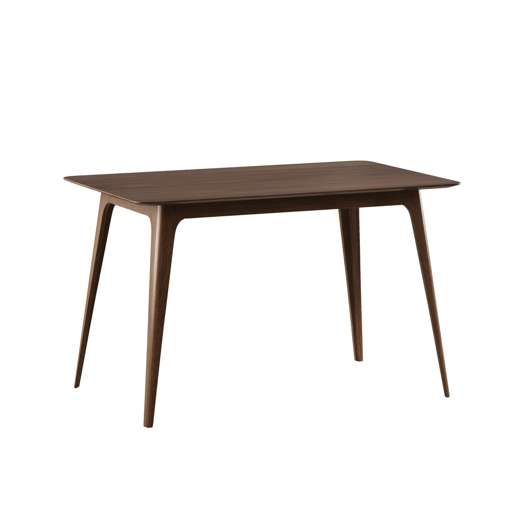 Walnut dining table — alternate angle