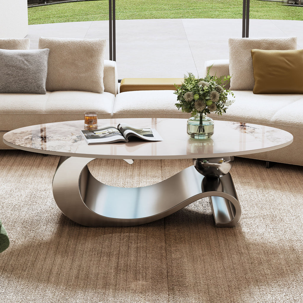 Grey coffee table — product view