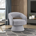 Gray accent chair — product view