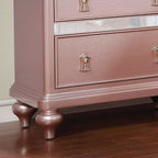 Rose Gold nightstand — front view