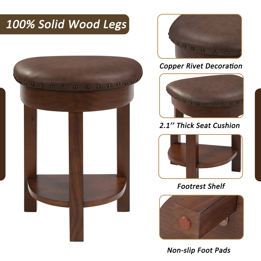 Cherry dining set — styled view