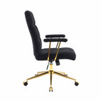 Black office chair — lifestyle view
