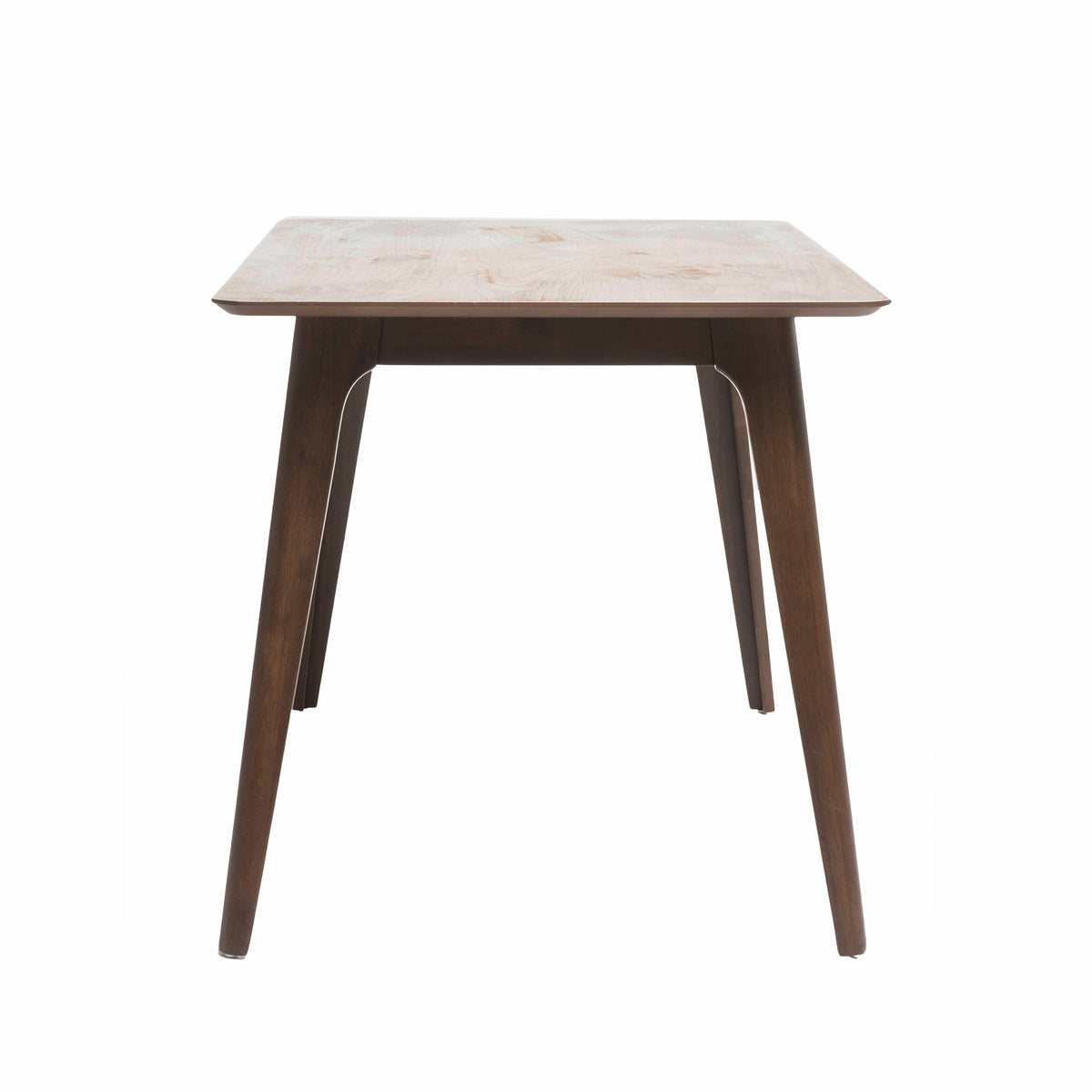 Walnut dining table — in-use view