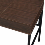 Oak writing desk — lifestyle view