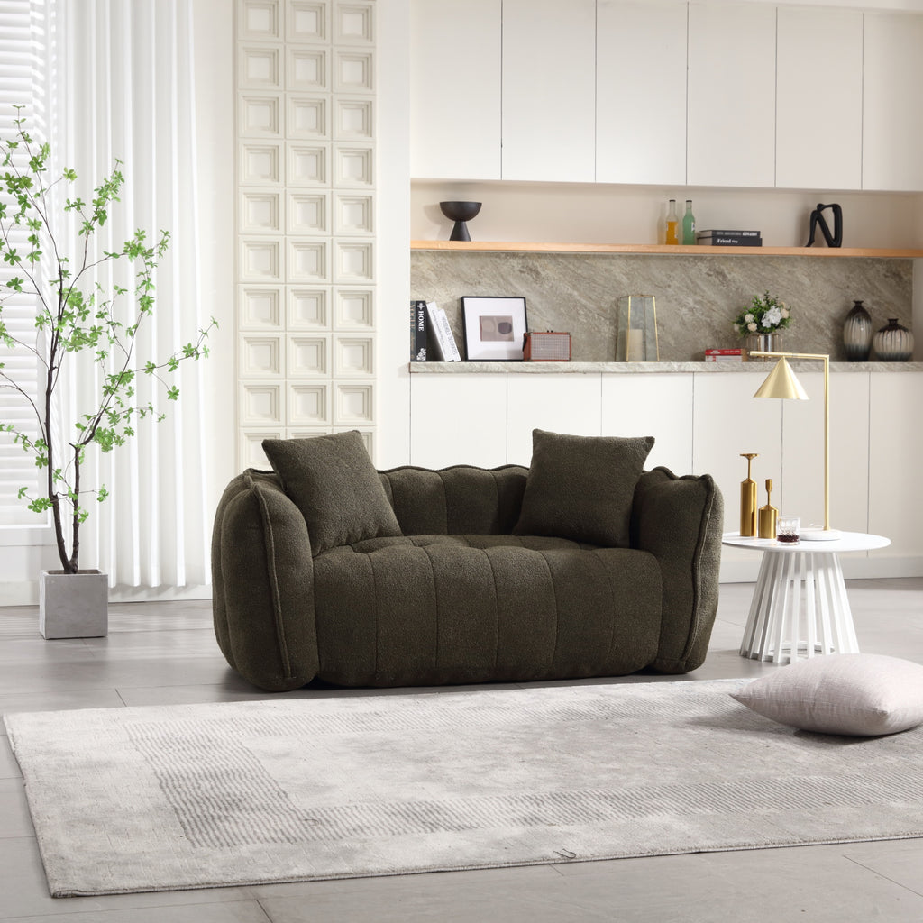 Olive Green accent chair — additional view
