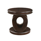 Espresso side table — additional view