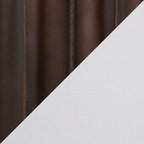Brown table lamp — close-up detail