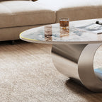 Grey coffee table — additional view