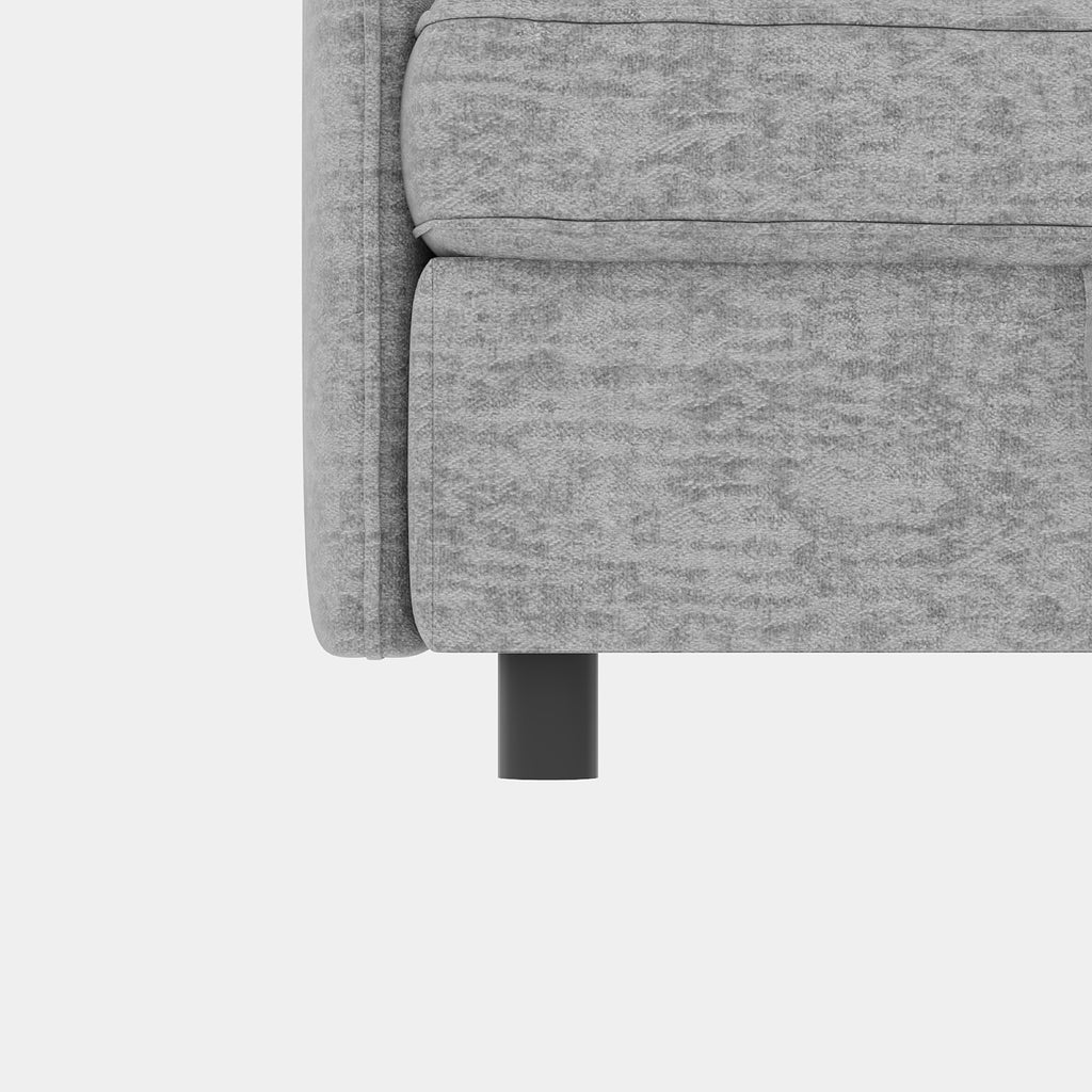 Grey sectional sofa — lifestyle view