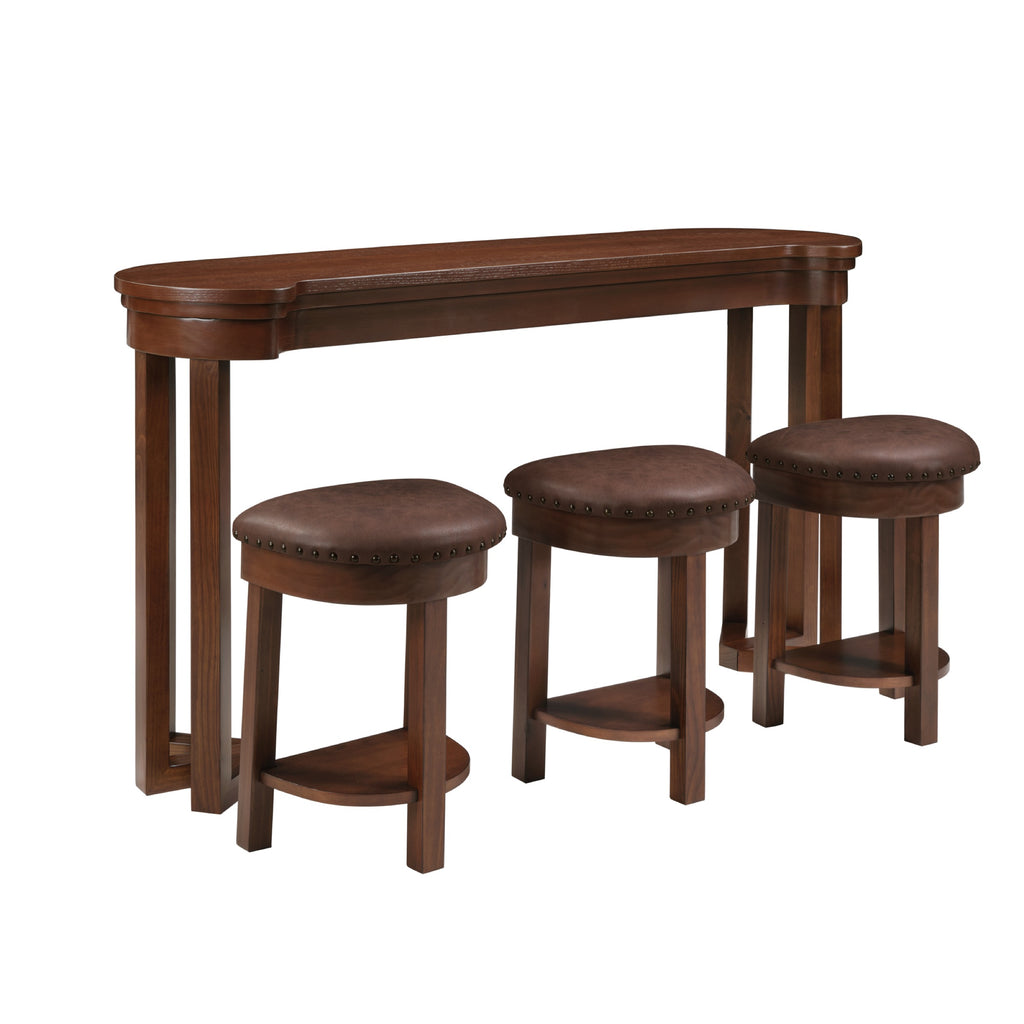 Cherry dining set — in-use view