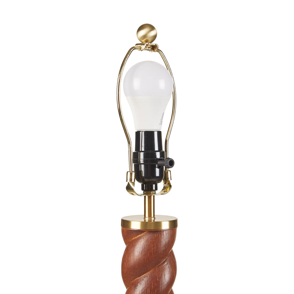 White table lamp — additional view