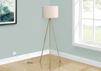 Ivory floor lamp — in-use view