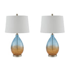 Ombre glass table lamp — additional view