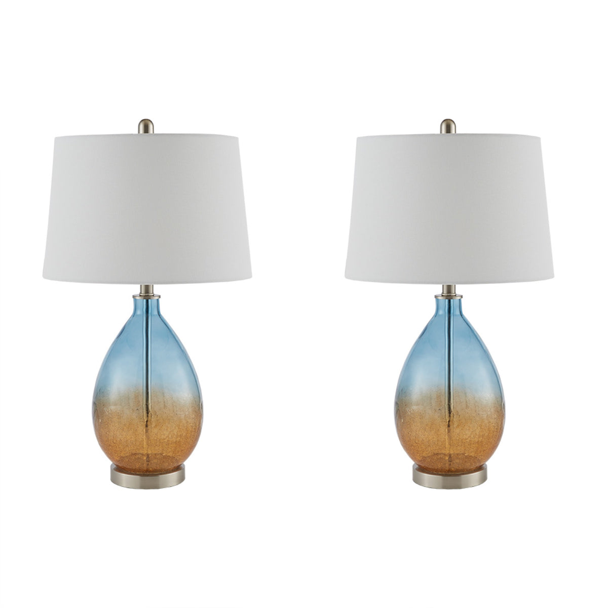 Ombre glass table lamp — additional view