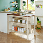 Walnut dining set — close-up detail