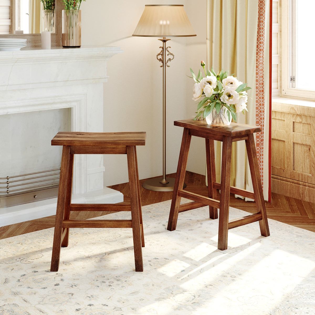 Walnut dining set — additional view